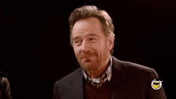 Bryan Cranston Pointing GIF by First We Feast