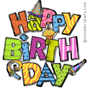 Celebrate Happy Birthday Sticker