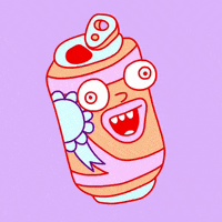 Drunk Blue Ribbon GIF by Joey Souza