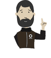 Arriba Joaquin Sticker by Orballo