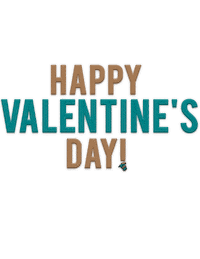 valentines day hearts Sticker by Coastal Carolina University