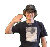 Wave Hello Sticker by Jan Metternich
