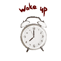 Morning Clock Sticker