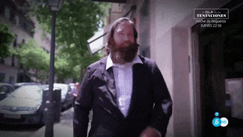 Walking Check Myself Out GIF by The Human Tackboard