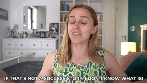 Made It Success GIF by HannahWitton
