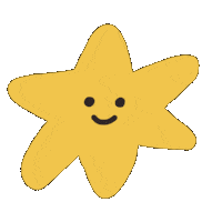 Happy Star Sticker