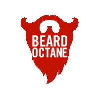 Beard Oil Sticker by Beard Octane