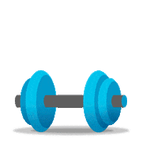 Fitness Illustration Sticker by Dual Petit