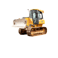 JCPropertyProfessionals jc property professionals heavy equipment grading bull dozer Sticker