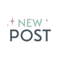 New Post Sparkle Sticker