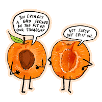 Sassy Split Up Sticker by megan lockhart