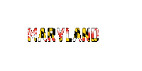 Maryland Day Flag Sticker by Route One Apparel