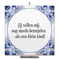 Kind Nl Sticker by Tegelspreuken.nl