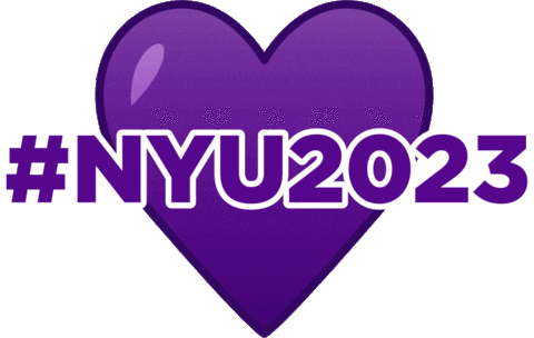 Nyu Sticker by New York University