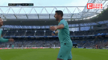 Celebration Hug GIF by ElevenSportsBE