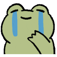 thisis_ting_ smile animals crying cry Sticker