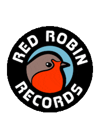 redrobinrecords coffee red robin redrobin redrobinrecords Sticker