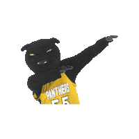 College Panthers Sticker by ODU Admission