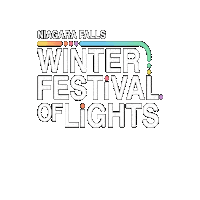 Winter Lights Sticker by Niagara Parks
