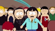 crowd randy marsh GIF by South Park 