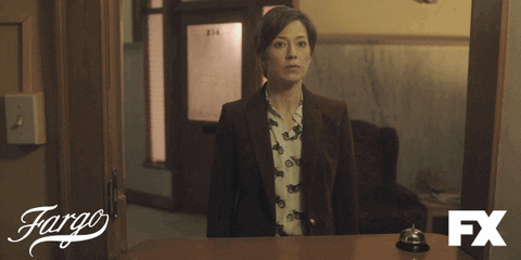 carrie coon hello GIF by Fargo