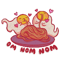Ghost Egg Sticker by KimothyWuArt