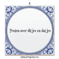 Wijsheid Gezelligheid Sticker by Tegelspreuken.nl