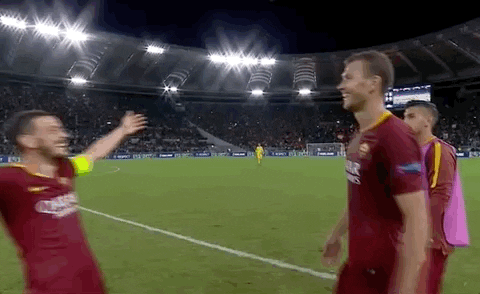 champions league love GIF by AS Roma