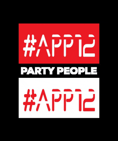 App12 party brand amazing people GIF