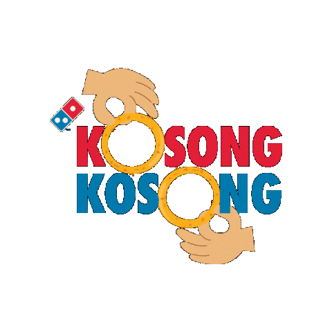 Hungry Pizza Sticker by Domino's Malaysia