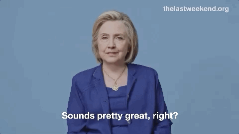 voting hillary clinton GIF by Swing Left