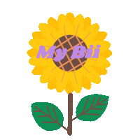 Sunflower Mewsuppasit Sticker