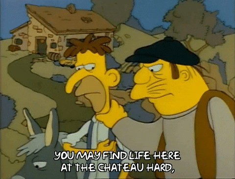Season 1 Cesar GIF by The Simpsons