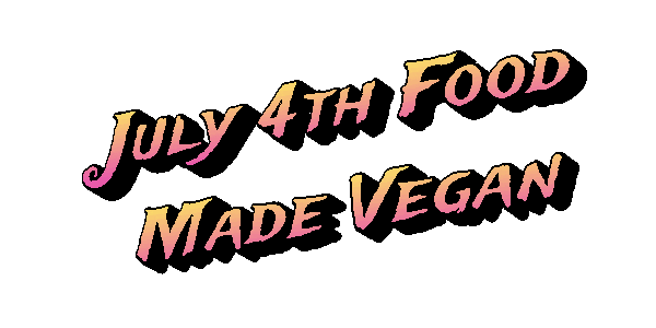 Happy 4 Of July Sticker by Aquafaba Test Kitchen