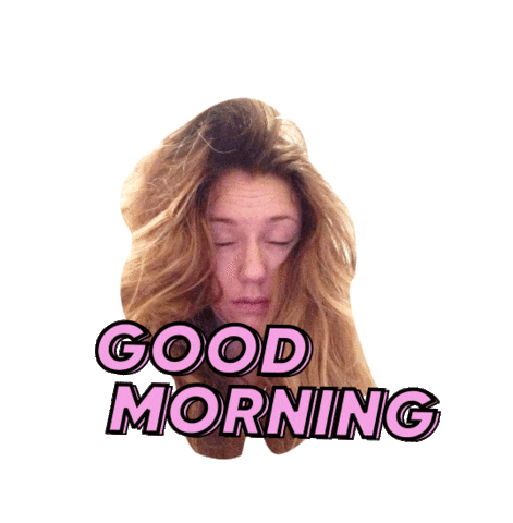 tired good morning Sticker by Splay Norge