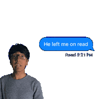 Text Read Sticker