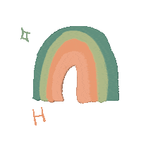 Rainbow Pelangi Sticker