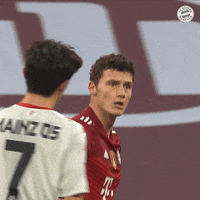 Angry Benjamin Pavard GIF by FC Bayern Munich