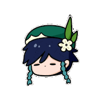 magnumunyu genshin impact genshin venti 原神 Sticker