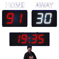 30 Away Sticker