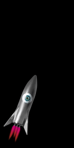AOTPagency travel space marketing eye GIF