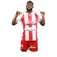 Hand Reds Sticker by Montfermeil Handball