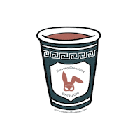 bodegabunnies coffee bunny nyc rabbit Sticker
