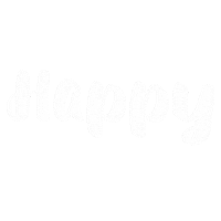 Happy Minimalist Sticker
