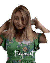 Beauty Day Hair Sticker by tenpocit