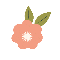 Flower Leaf Sticker by minilabo