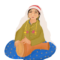 diyminiatures kashmiri diyminiatures Sticker