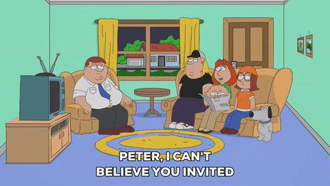 peter family guy parody GIF by South Park 