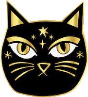 Cat Illustration Sticker by Life By Vivara