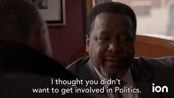 I Thought You Didn't Get Involved